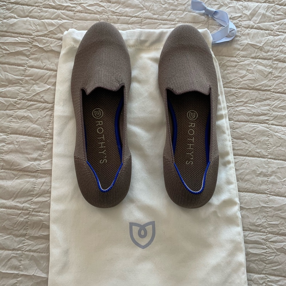 Rothy’s mocha loafer